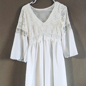 White Lace Sundress